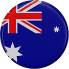 Australia Flag Circle